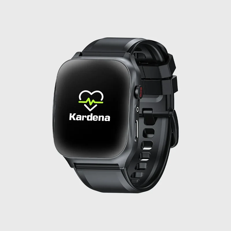 Kardena CARE SOS 3 – SOS-Uhr mit 4G-Notruf, Sturzerkennung & Pflegefunktion (EU)