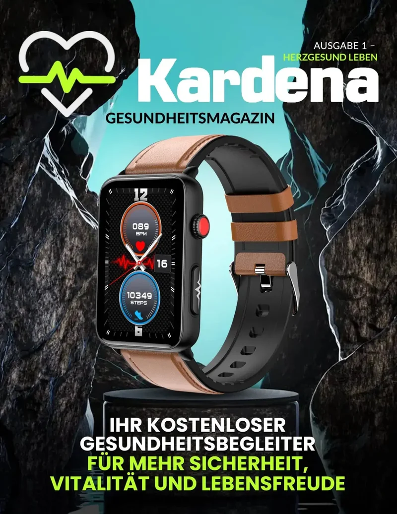 Kardena Gesundheitsmagazin – Ausgabe 1: Herzgesund leben (PDF)
