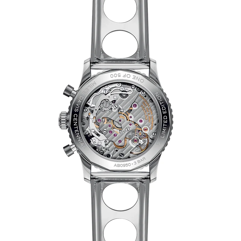 Navitimer B09 Chronograph Miles Davis Limited Edition 41mm - Black on Bracelet