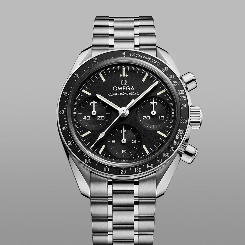 Speedmaster Chronograph 38mm - Black on Bracelet