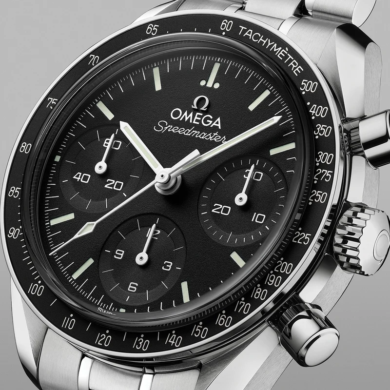 Speedmaster Chronograph 38mm - Black on Bracelet