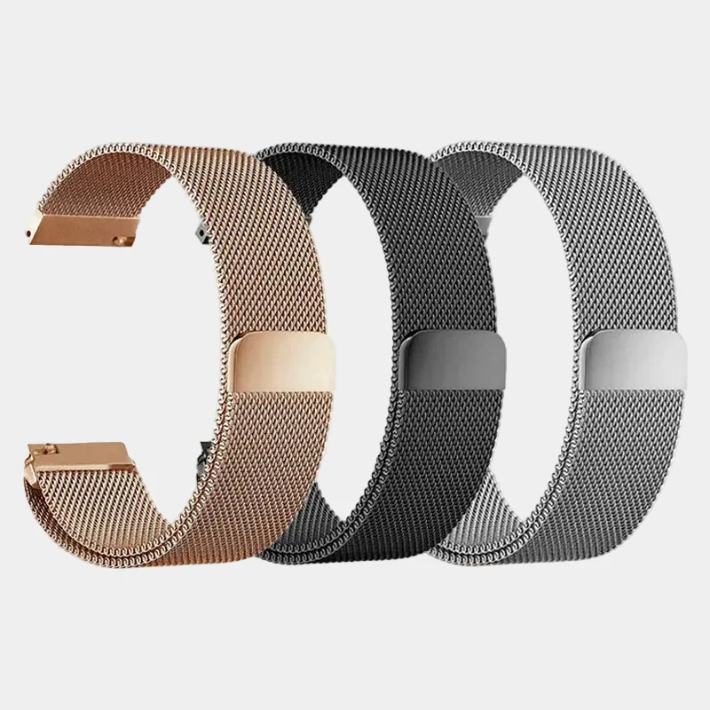 Milanaise Armband für Kardena Smartwatch 20mm