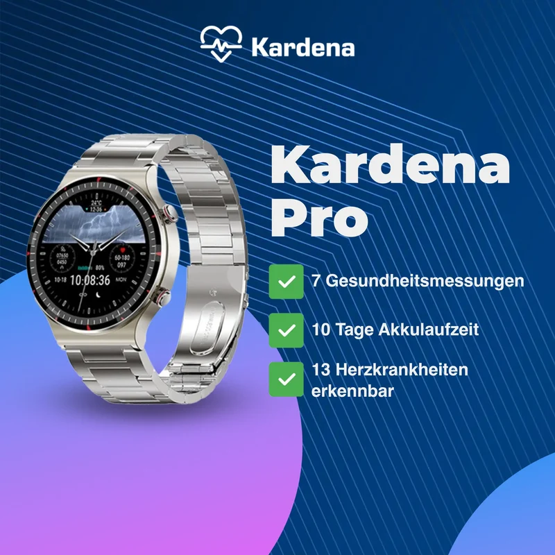 Kardena® CARE Pro 2 inkl. Elektrode & Langzeit-EKG