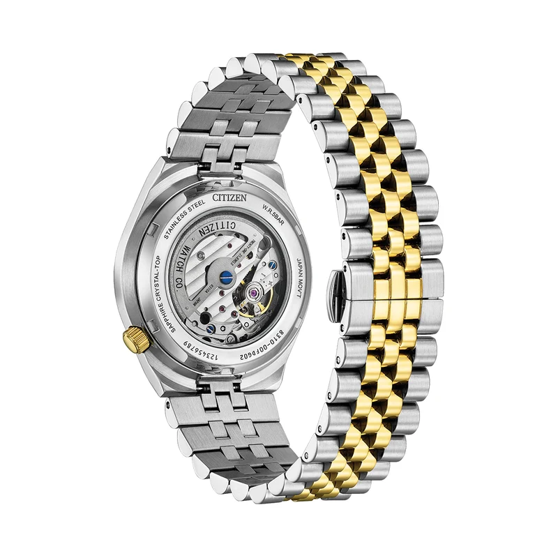 Tsuyosa 60 Automatic Two-Tone 40mm - Green on Bracelet