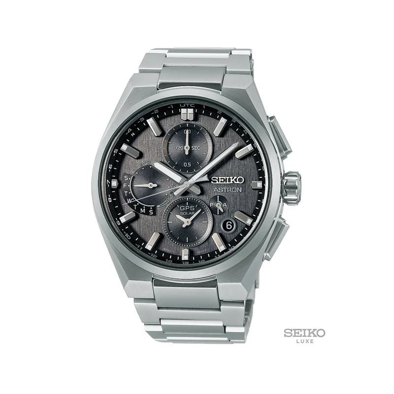 SSH163 Astron 42mm - Grey on Bracelet