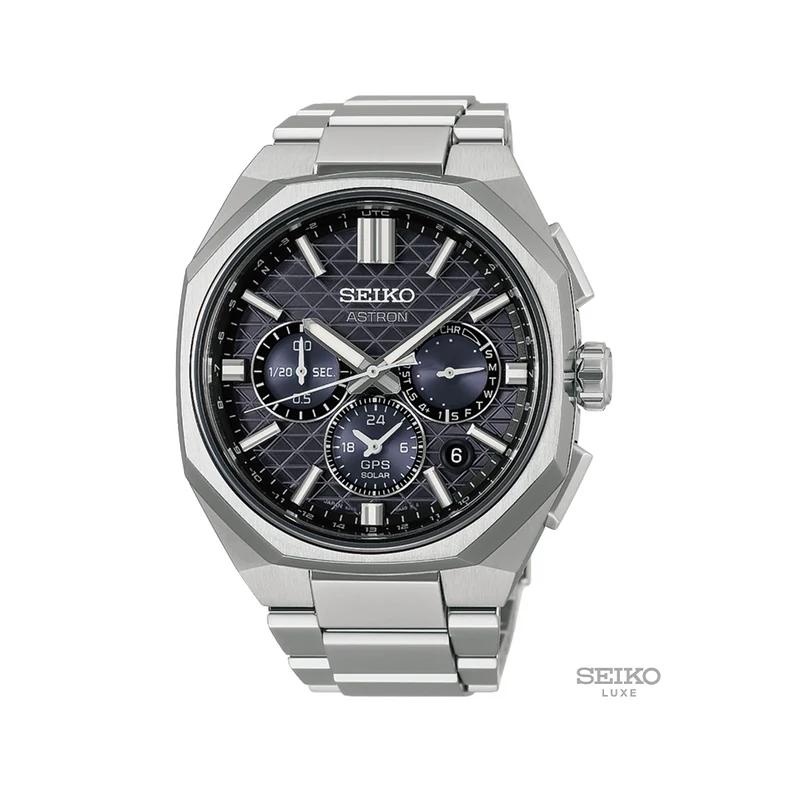 HAB002 Astron 43.4mm - Blue on Bracelet