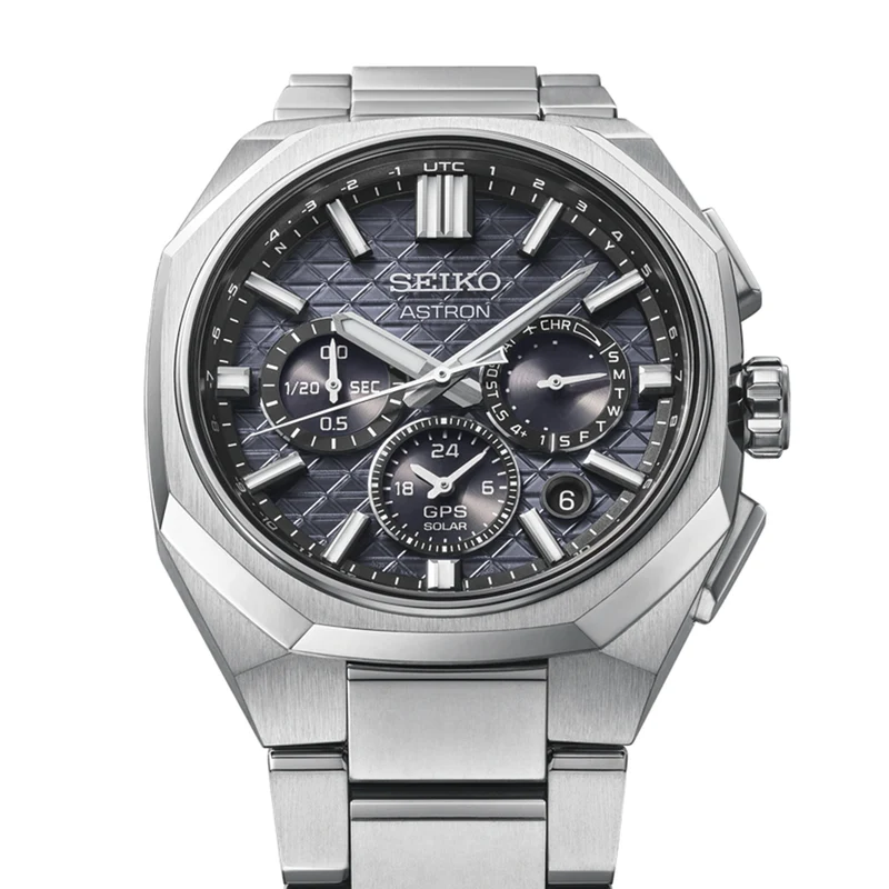 HAB002 Astron 43.4mm - Blue on Bracelet