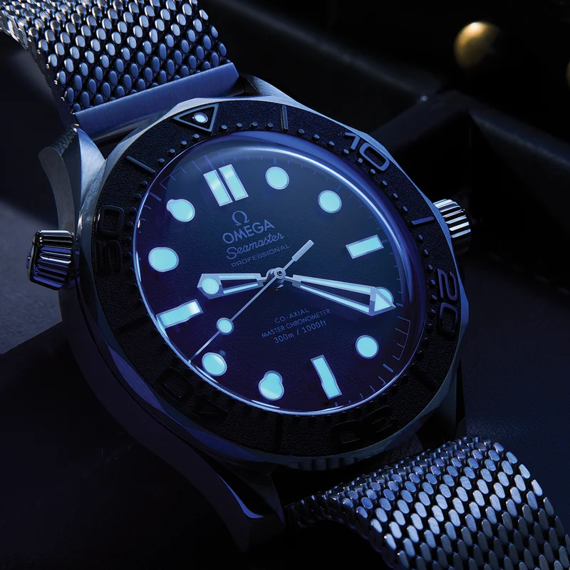 Seamaster Diver 300M "Spectre" 42mm - Black on Bracelet