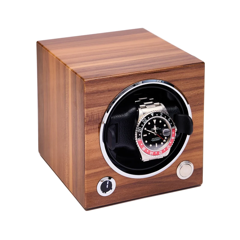 Single Watch Winder - Wood
