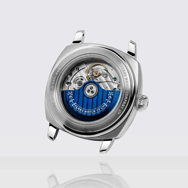Brunswick "Aurora" 40mm - Blue, Mother-of-Pearl on Bracelet