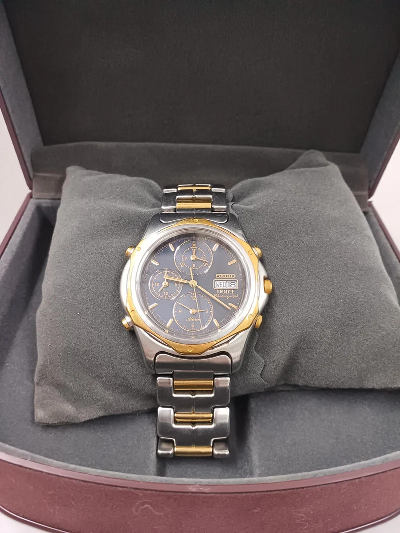 SEIKO Quarz-Armbanduhr 7T39-6A30