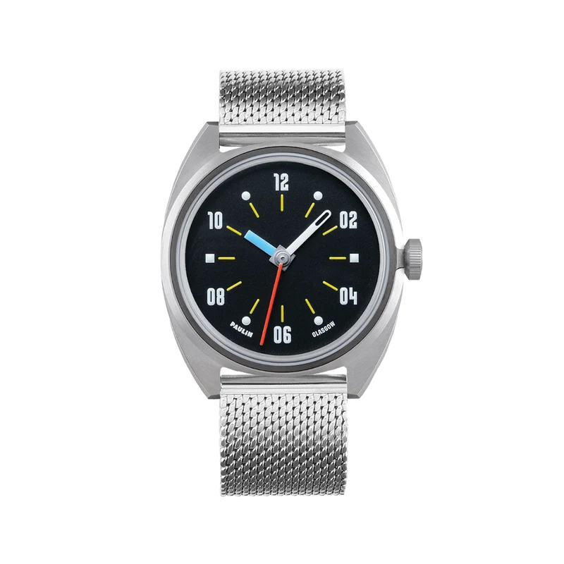Modul D Auto 39mm - Black on Bracelet