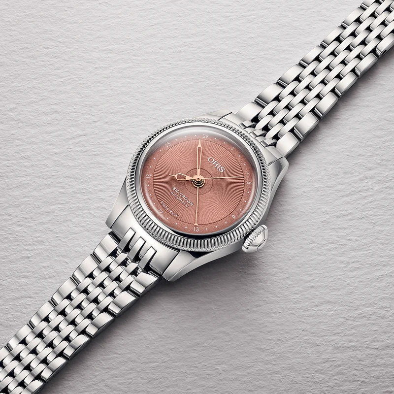 Big Crown Pointer Date 29mm - Pink on Bracelet