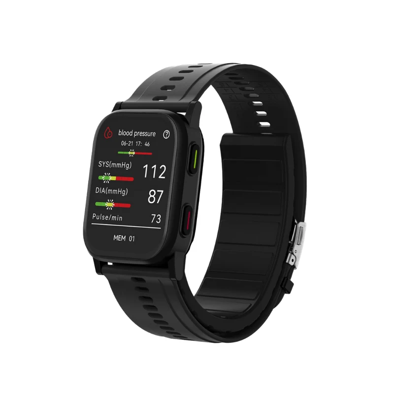 Intelligente Blutdruckuhr mit Micro Aircuff