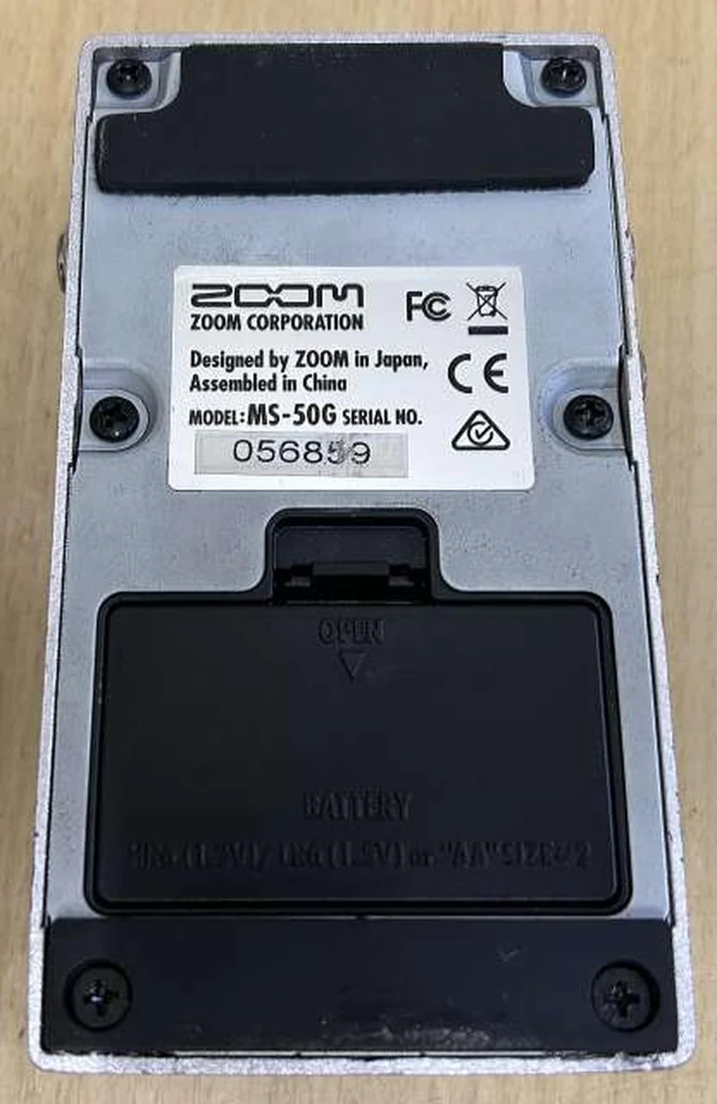 ZOOM Multi-Effektpedal MS-50G