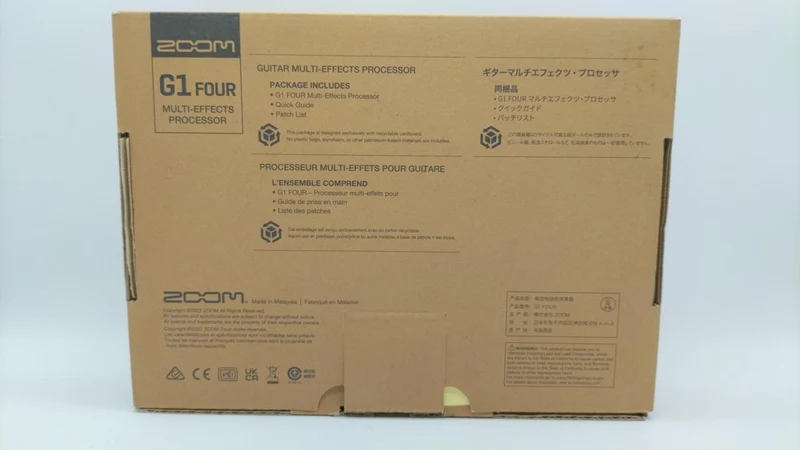 ZOOM Multi-Effekte G1 FOUR