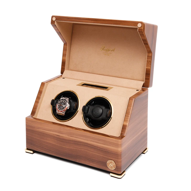 Perpetua Duo Watch Winder - Wood