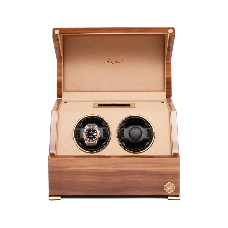 Perpetua Duo Watch Winder - Wood