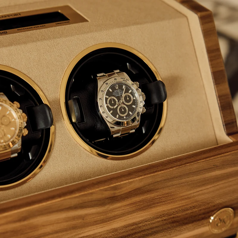 Perpetua Duo Watch Winder - Wood