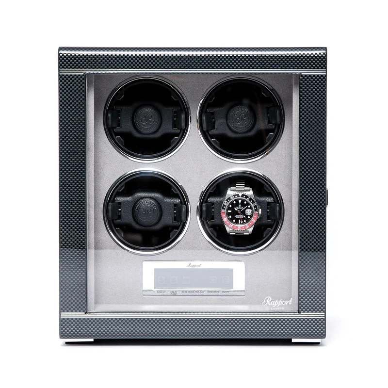 Formula Quad Watch Winder - Silver