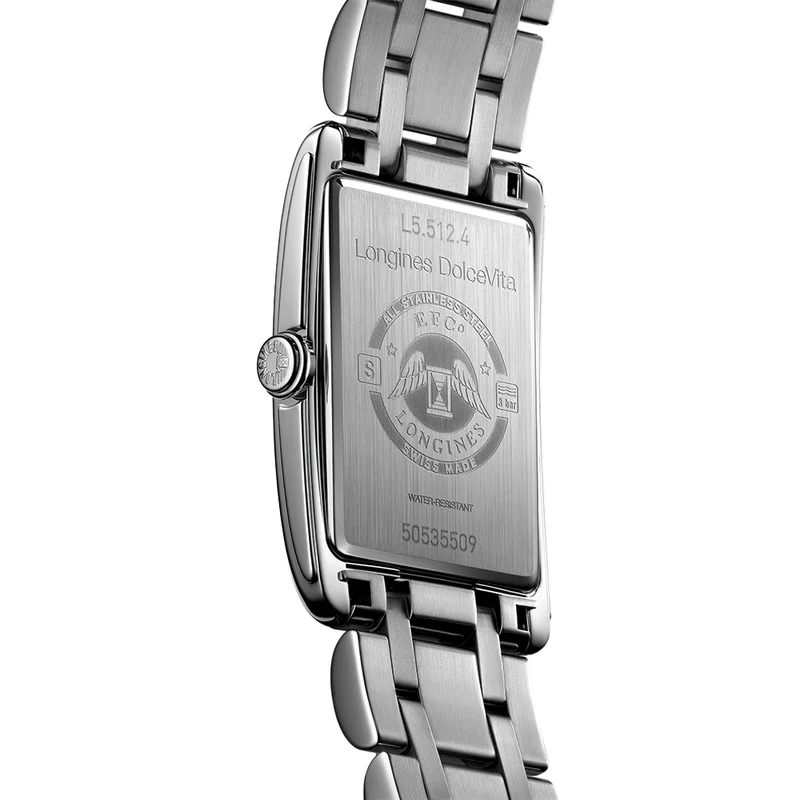 DolceVita Quartz 37mm - Silver "Flinqué" on Bracelet