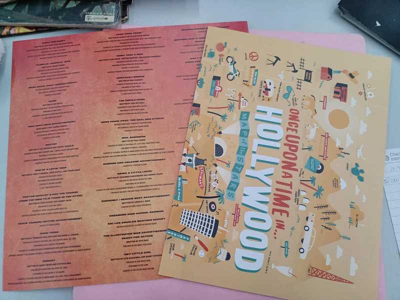 COLUMBIA RECORDS / SONY MUSIC ONCE UPON A TIME IN HOLLYWOOD 19075981971