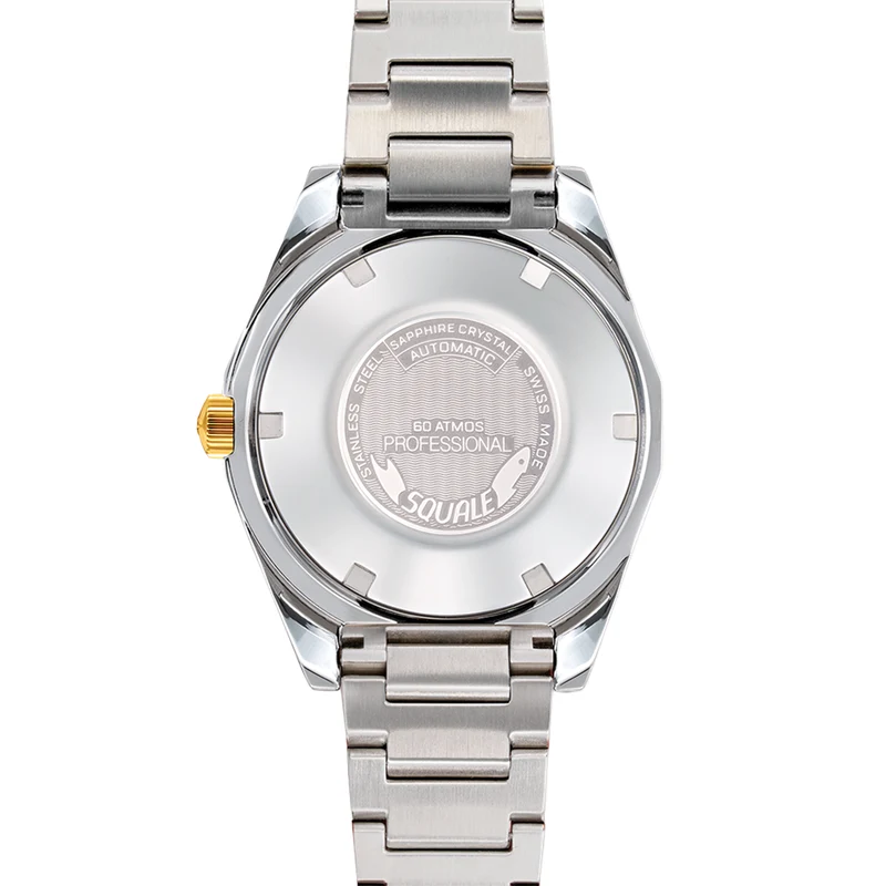 Matic S Two-Tone PVD Gold and Steel 39.5mm - Green on Bracelet