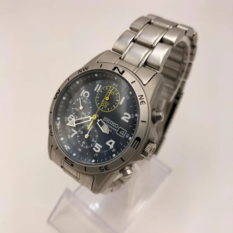SEIKO Armbanduhr Chronograph 7T92-0DX0