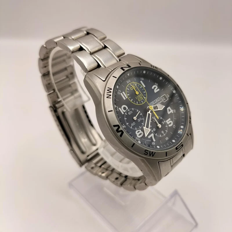 SEIKO Armbanduhr Chronograph 7T92-0DX0