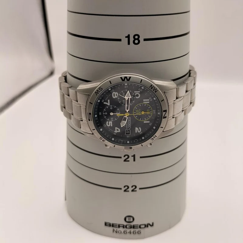 SEIKO Armbanduhr Chronograph 7T92-0DX0