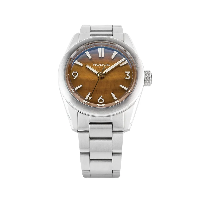 Sector II Sport Tiger's Eye 38mm - Brown on Bracelet