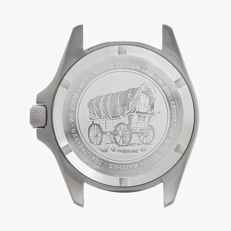 TrailTrekker Basecamp 39.5mm - Blue on Bracelet