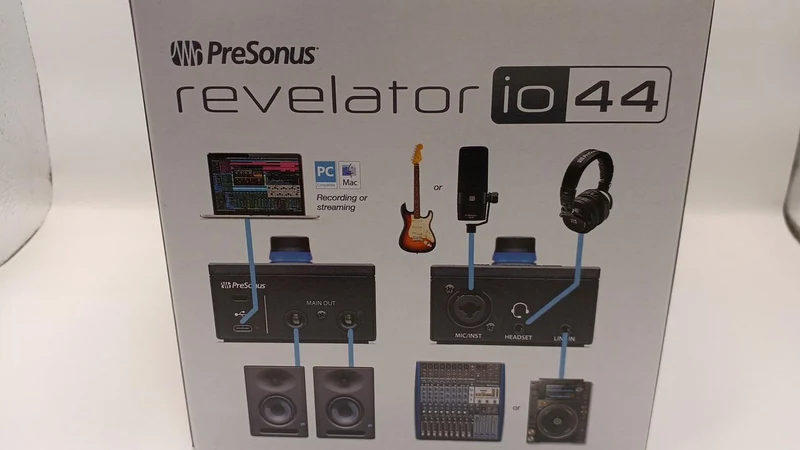 PRESONUS Audio-Interface: REVELATOR IO44