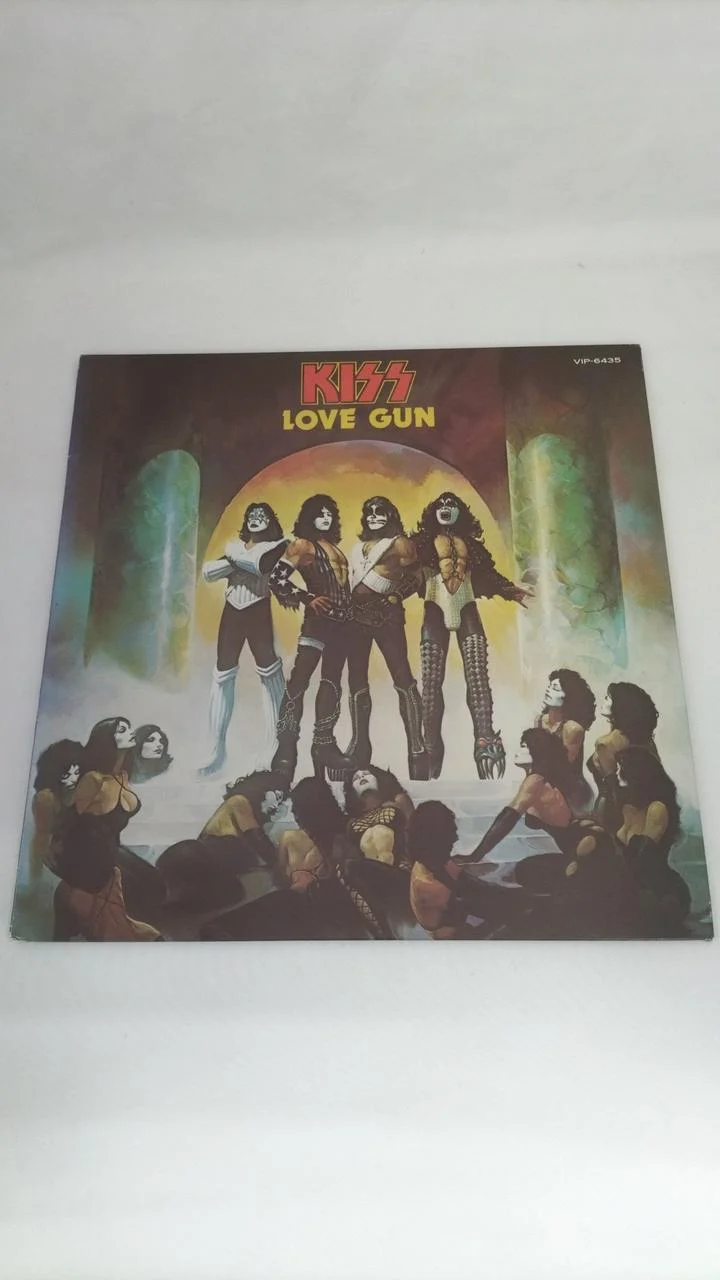 VICTOR LP Westernmusik LOVE GUN/KISS