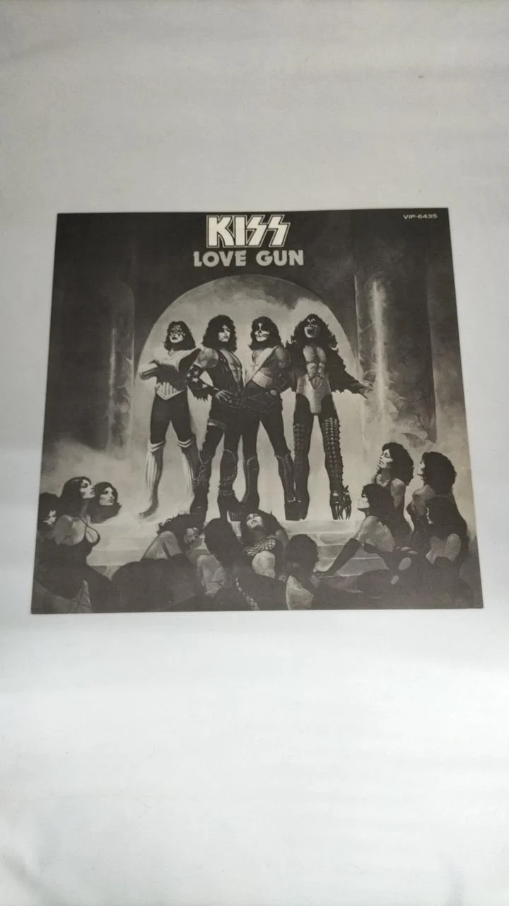 VICTOR LP Westernmusik LOVE GUN/KISS