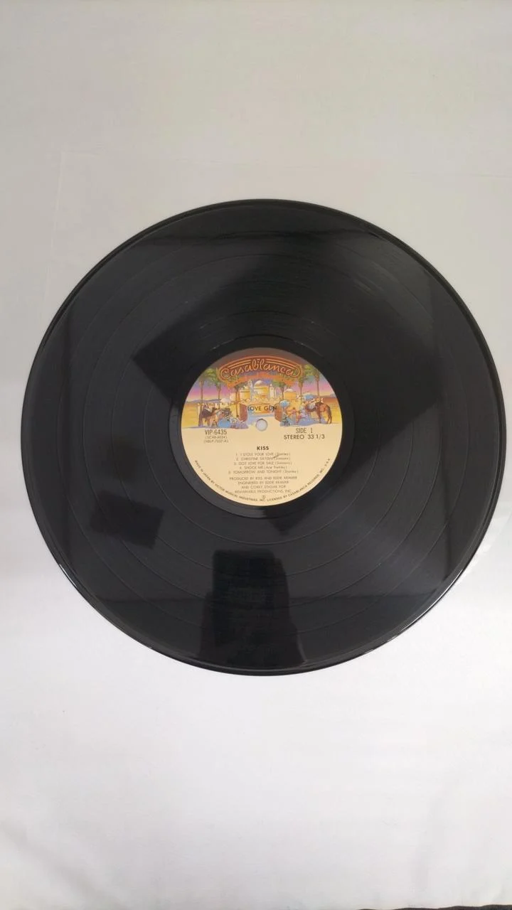 VICTOR LP Westernmusik LOVE GUN/KISS