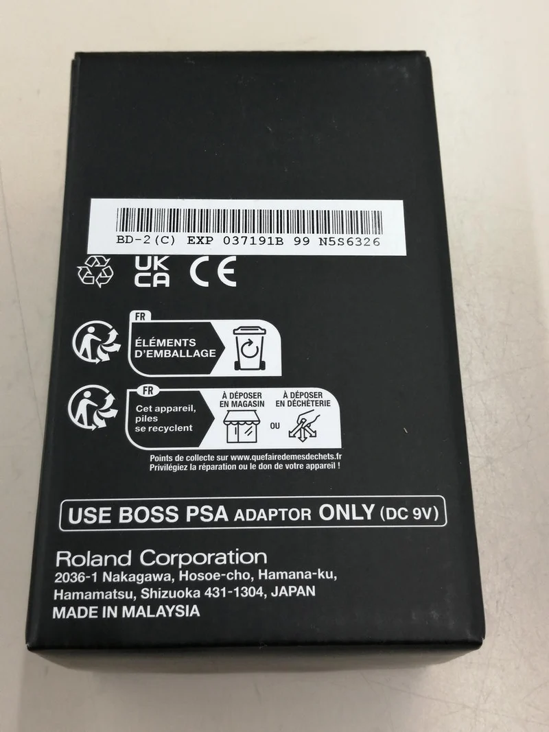 BOSS ☆Geöffnet und unbenutzt☆ BD-2