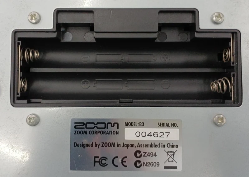 ZOOM Multi-Effektpedal B3