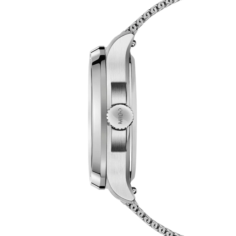 Día de los Muertos TV Big Date 40mm - Grey on Bracelet w/ Two Additional Straps