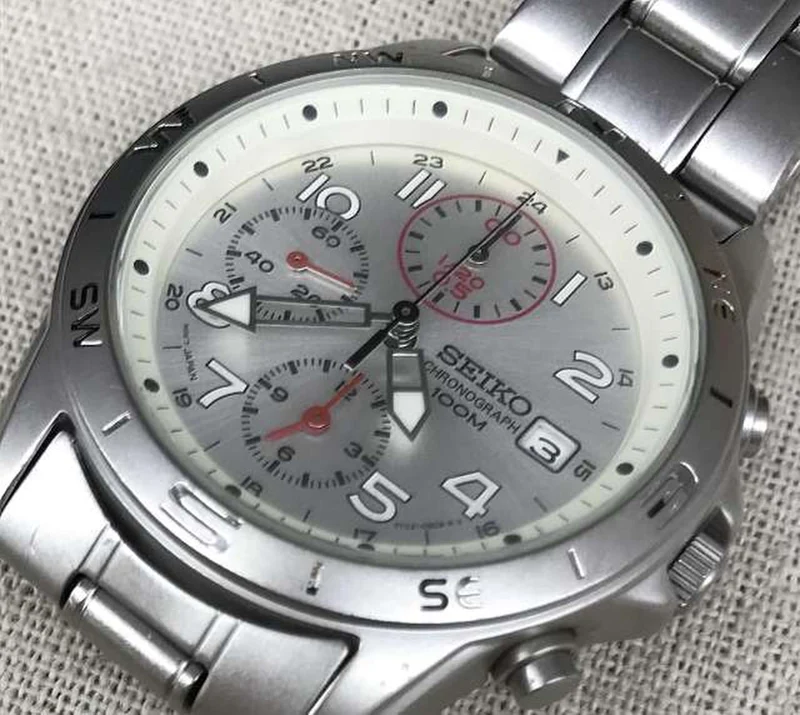 SEIKO Quarz-Armbanduhr 7T92-0DX0