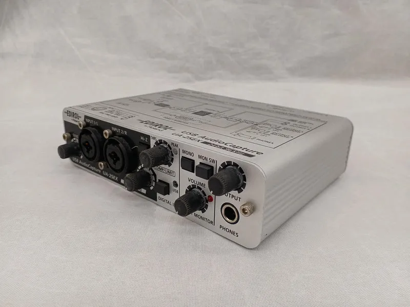 ROLAND Audio-Interface: USB-Audioaufnahme / UA-25EX