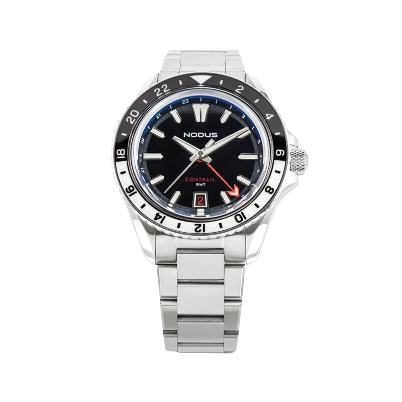 Contrail GMT Terra Lux 40.5mm - Black on Bracelet
