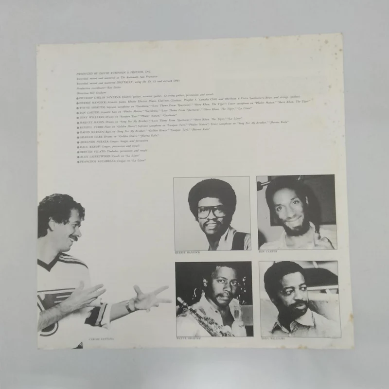 SONY Record DEVADIP CARLOS SANTANA / THE S