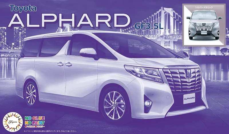 Fujimi BPN-4 1/24 Toyota Alphard GF3.5L (Silber Metallic)