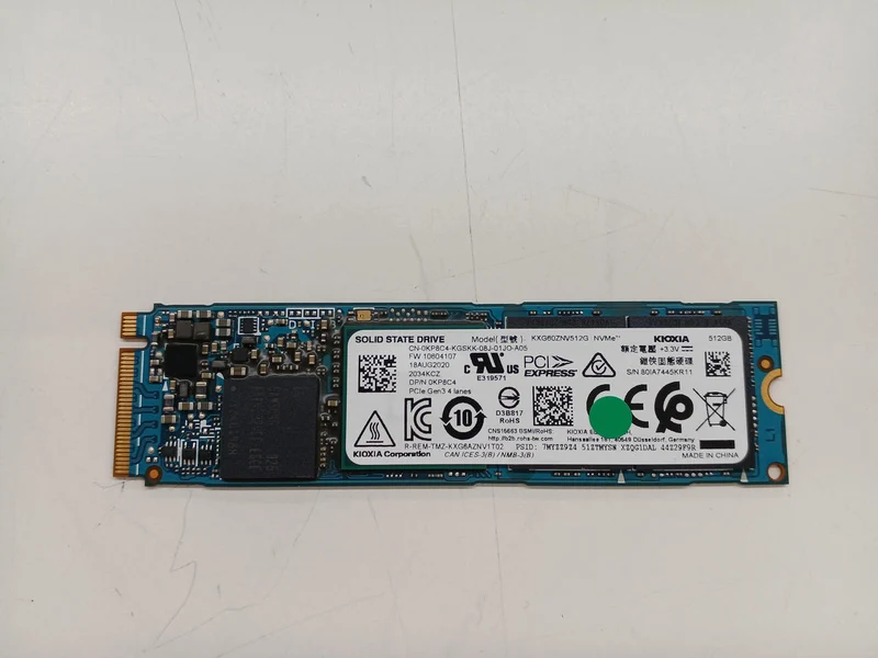 KIOXIA M.2 SSD 512GB KXG60ZNV512G