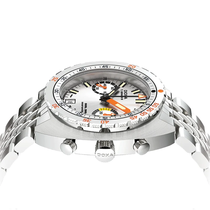 SUB 200 T.Graph II Searambler 42mm - Silver on Bracelet