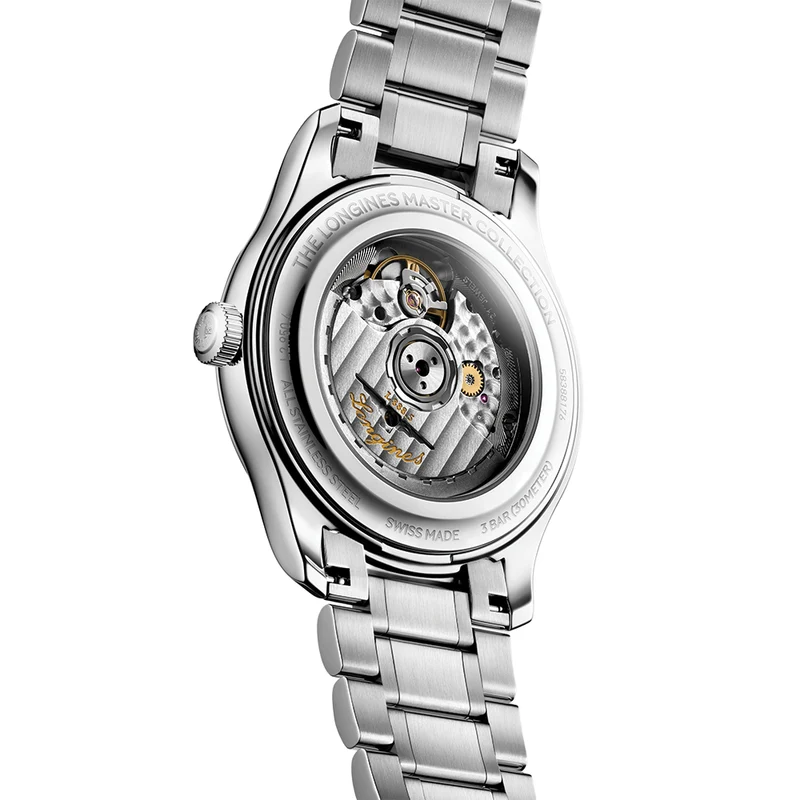 Master Collection 41mm - Silver, Eastern Arabic Numerals on Bracelet