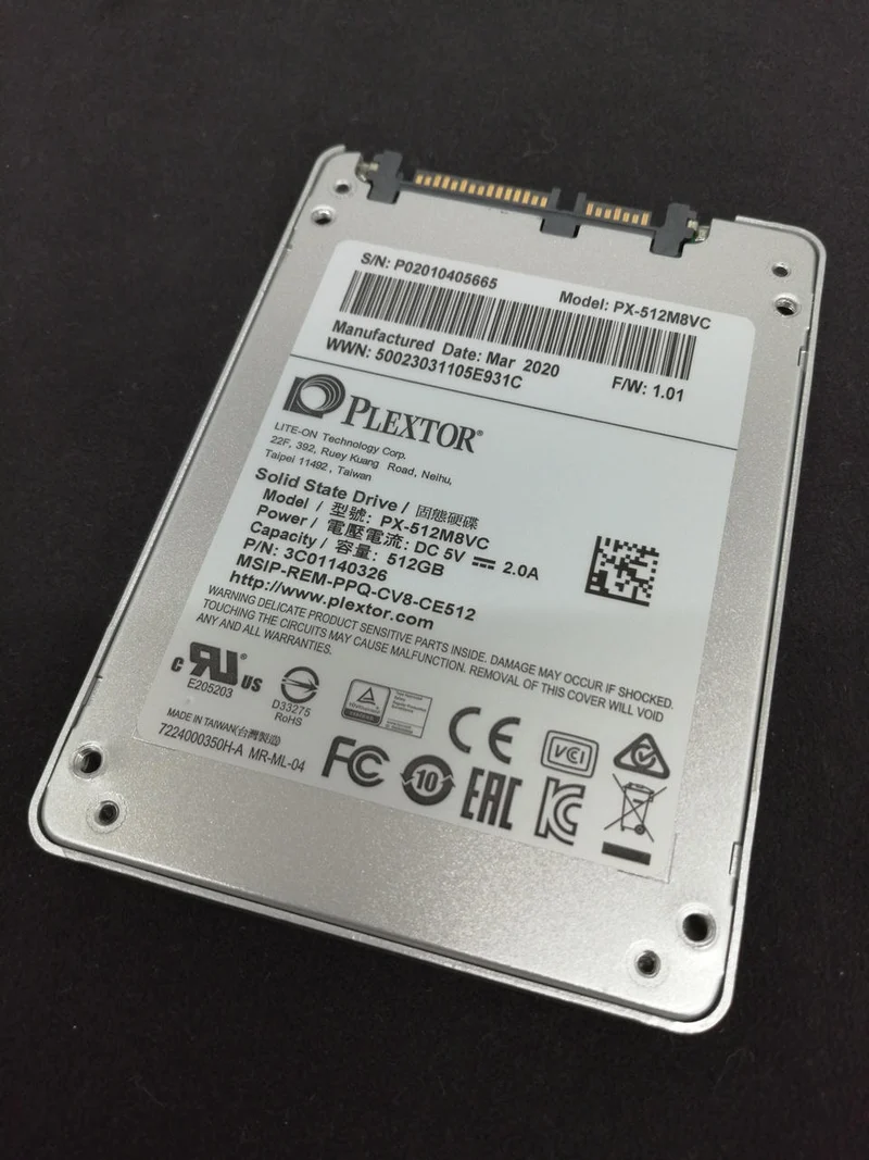 PLEXTOR SSD (512 GB) PX-512M8VC