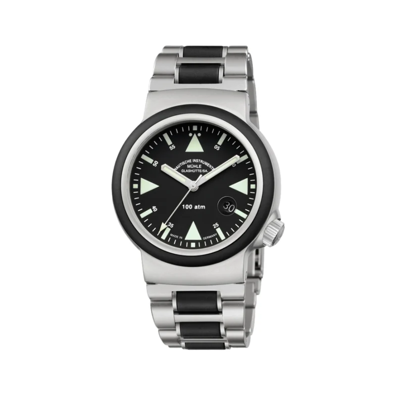 S.A.R. Rescue Timer 42mm - Black on Bracelet