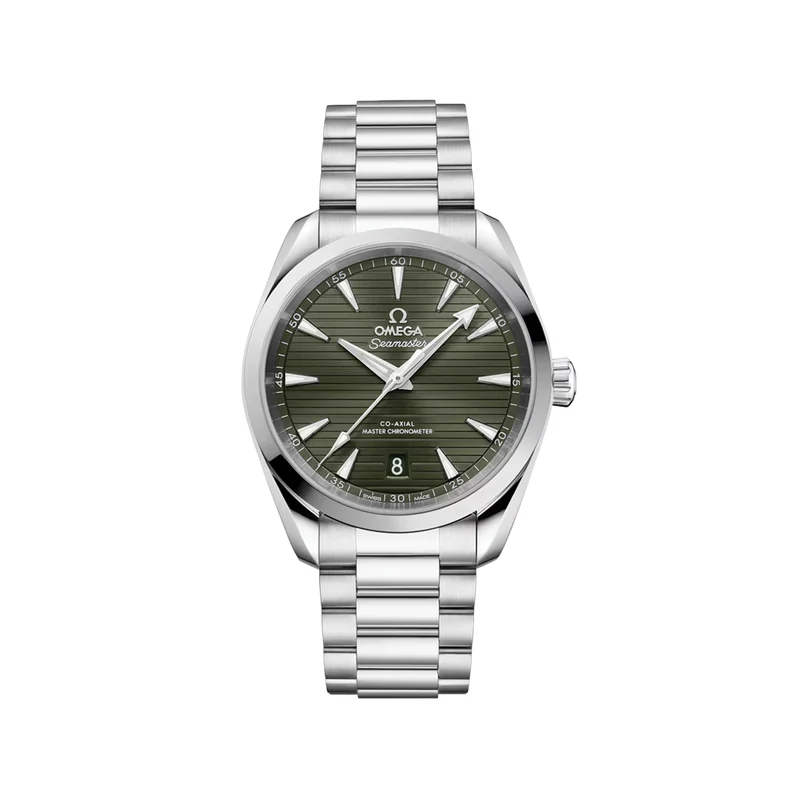 Seamaster Aqua Terra 38mm - Green on Bracelet
